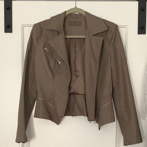 BLANK NYC vegan leather jacket NWOT